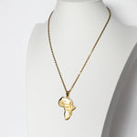 MAJOR CITIES OF AFRICA, PENDANT NECKLACE