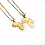 MAJOR CITIES OF AFRICA, PENDANT NECKLACE