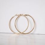 CLASSIC GOLD HOOP EARRINGS