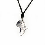 MAJOR CITIES OF AFRICA, PENDANT NECKLACE